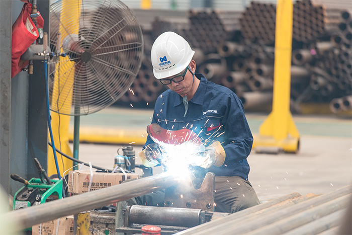 南充网架焊接车间